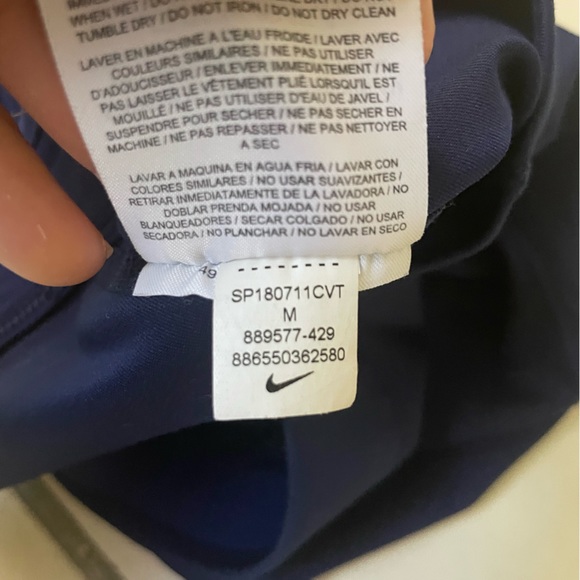 Nike Bright Blue Exercise Shorts - Picture 4 of 4